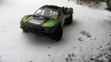 Snow Bash w/ The Traxxas Slash 4x4