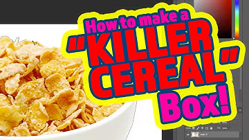 How to Create a "Killer Cereal" Box!
