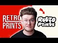 Logo Redesign and Retro Prints