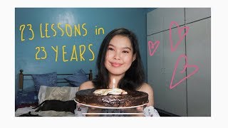 23 Things I've Learned in 23 Years | Paula Marie