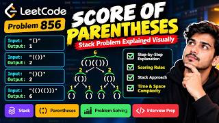 LeetCode 856: Score of Parentheses | JavaScript Solution | DSA