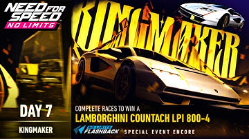 Lamborghini Countach LPI 800-4 | NFS No Limits - Day 7 (Kingmaker)