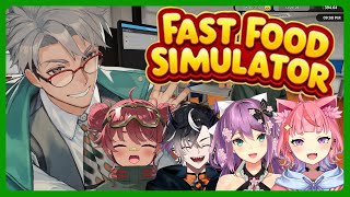 【Fast Food Simulator】まっとうな飲食の経験ですか？ないです、ね【アルランディス/ホロスターズ】