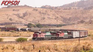 Tren en La Herradura de La Primavera! Con Remota en el Distrito Tepic de Ferromex.