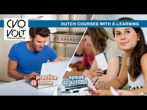 Learn Dutch with e learning at cvo volt