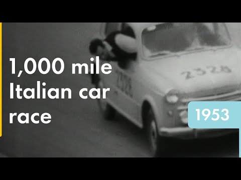 Mille Miglia 1953 | Shell Historical Film Archive - YouTube