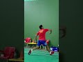 لعبة الريشة بطل العرب عدنان مع مدرب المنتخب احمد