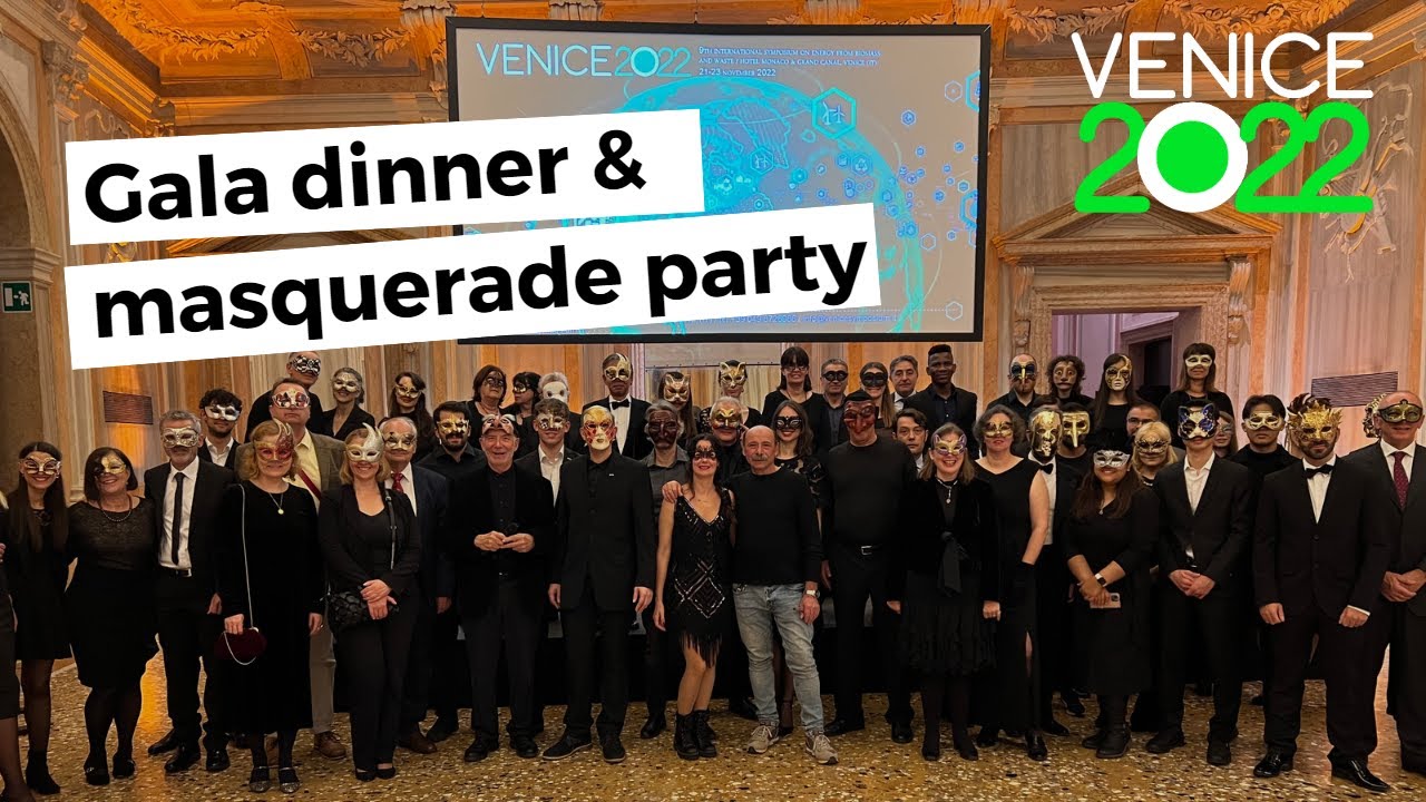 Venice Symposium 2022 - Gala dinner & Masquerade Party 🎭🎶💃