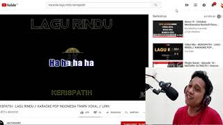 Kerispatih - Lagu Rindu - Karaoke (YouTube Karaoke #1)