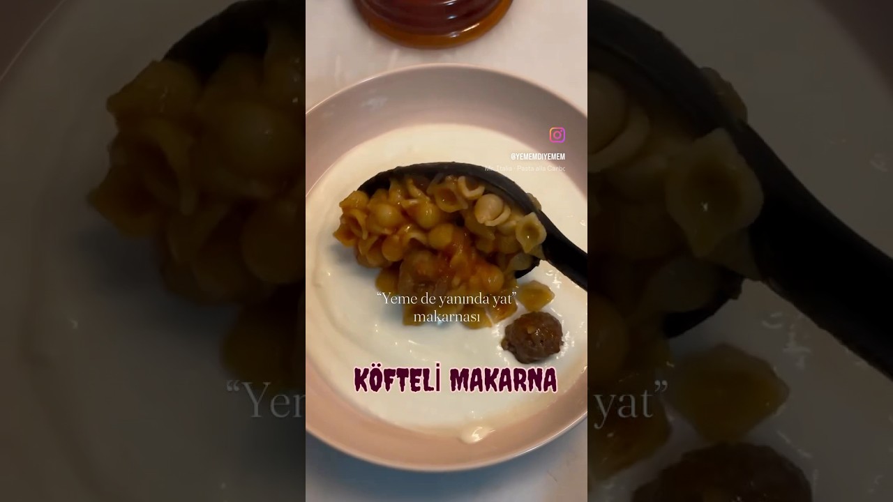 KÖFTELİ MAKARNA #viral #tarif #makarna #keşfet #yemek #instareels #yemektarifleri #like #yemektarifi KÖFTELİ MAKARNA #viral #tarif #makarna #keşfet #yemek #instareels #yemektarifleri #like #yemektarifi