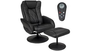 Best Choice Products Faux Leather Electric Massage Recliner Couch Chair