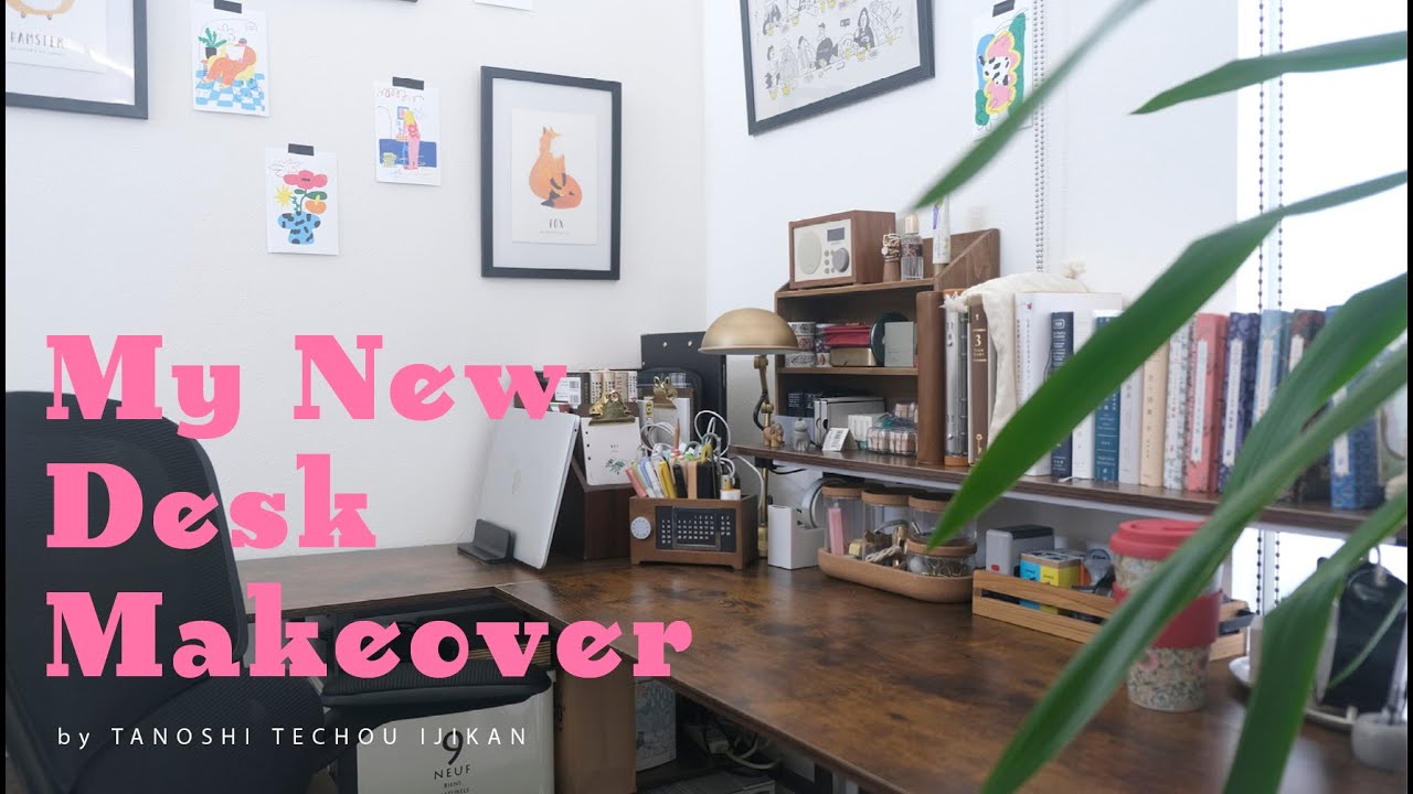 aesthetic desk makeover!!!!👩‍💻✨maximalist