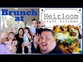 Brunch with the gonzalez family at heirloom craft kitchen in indio ca