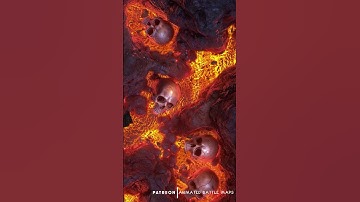 D&D | Helljaw Cavern Part 3 No Grid | Animated Battle Maps