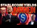 Stablecoin Yields BANNED Before CLARITY Act!!?🚫Crypto Betrayal🔥