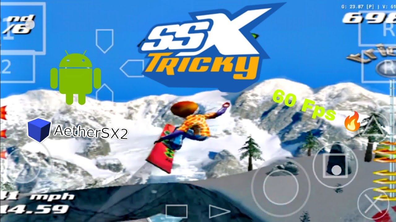 SSX Tricky (PS2) Game On Android I Aether SX2 Emulator I 60 Fps 🔥