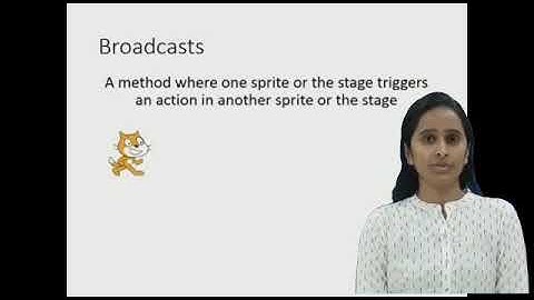 scratch programming: using broadcast and when I receive command.