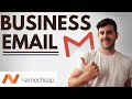 Create a Professional Email Using Namecheap! - or any Domain Registrar