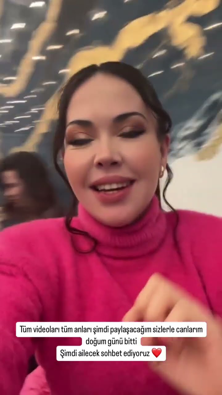 Doğum günü bitti şimdi ailecek sohbet ediyoruz canlarım ?❤️