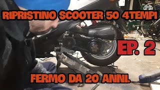 Ep2: Ripristino uno scooter fermo da 20 anni