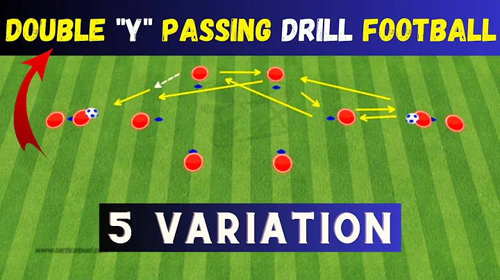 Double "Y" Passing Drill | Football / 5 Variation