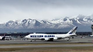 Runway 33 Takeoffs in Anchorage Alaska