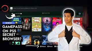 Tying to play Xbox Gamepass on PS5’s Browser