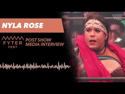 Nyla Rose Fyter Fest Post Show Interview