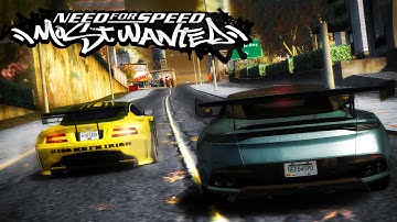 NFS Most Wanted REMASTERED - Blacklist #3 Final Race - Aston Martin Superleggera VS Aston Martin DB9