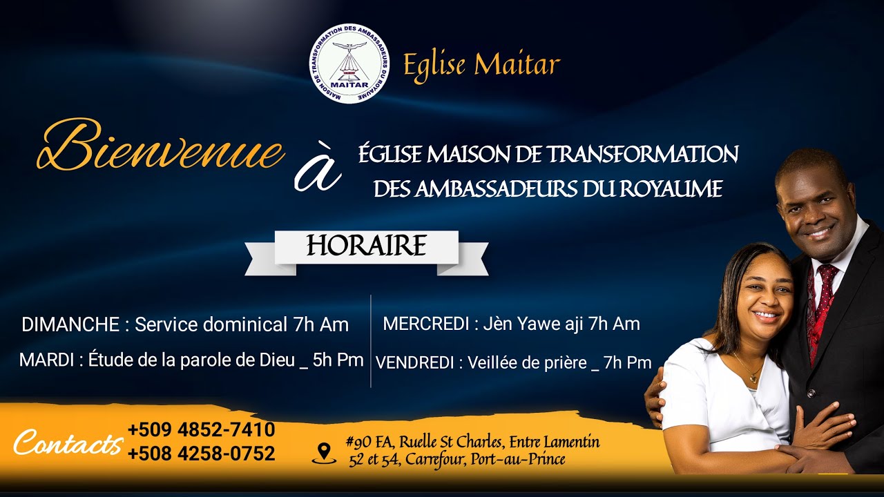 Culte du dimanche 31 Mars 2024 - YouTube