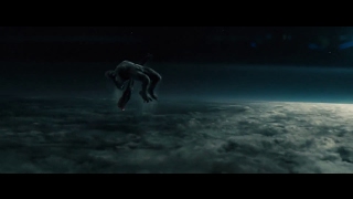 Batman v Superman Dawn of Justice - Superman takes Doomsday to Space (2016)