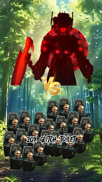 Executioner Speaker Man vs 1000x Glitch Toilet! #skibiditoilet #viral