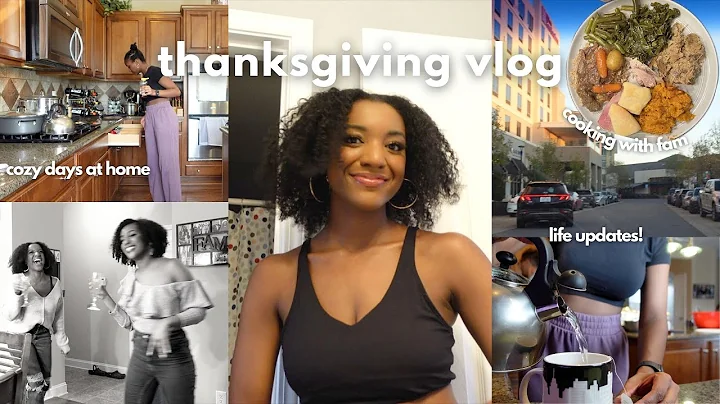 thanksgiving in charlotte vlog | cozy days at home...