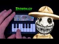 Zoonomaly trailer theme how to play on a 1 blcak piano