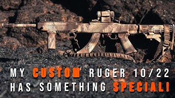 My Custom Ruger 10/22 Build - Insanely Fun to Shoot! - Franklin Armory Binary Trigger is Special!