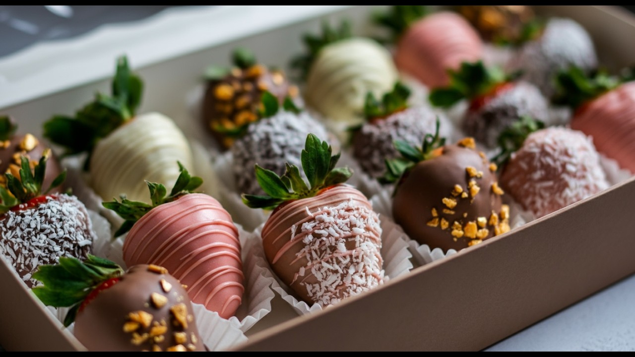 💰 How to Make &amp; Sell Chocolate-Covered Strawberries | Easy Small ...