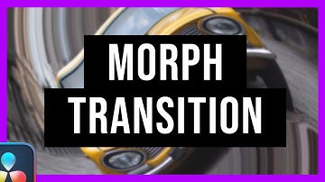 SO SIMPLE! Morph Transition you can easily create in DaVinci Resolve 18 in less than 1 minute!