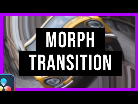 SO SIMPLE! Morph Transition you can easily create in DaVinci Resolve 18 in less than 1 minute!