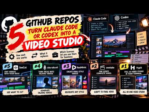 AI Agents Now Clone Viral Videos — 5 GitHub Repos (Hypit, ReelMimic, onetake & More)