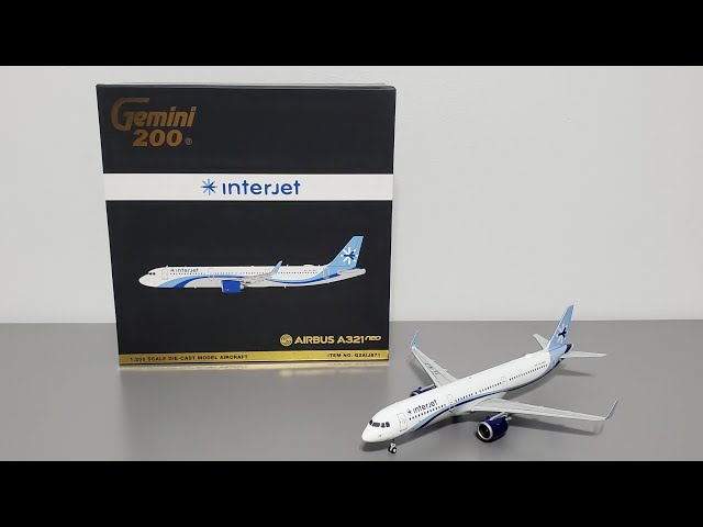 エアバス　Airbus　A321　A321neo　Gemini 200 Gemini 200, 1:200, Airbus A321 Neo,: Jet Blue Airways, (Reg