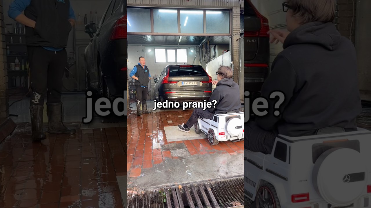 ODVEZAO SAM DEČIJI AUTIĆ NA PRANJE