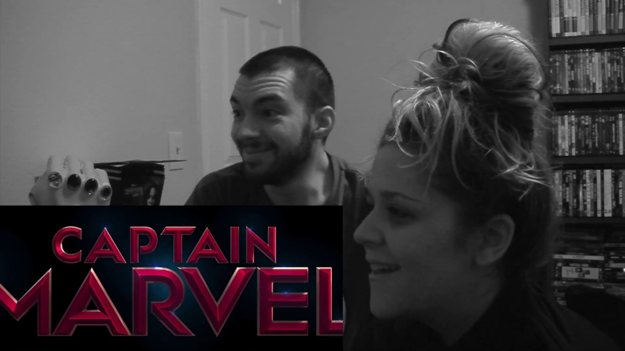 CAPTAIN MARVEL | Official Teaser Trailer Reaction - YouTube