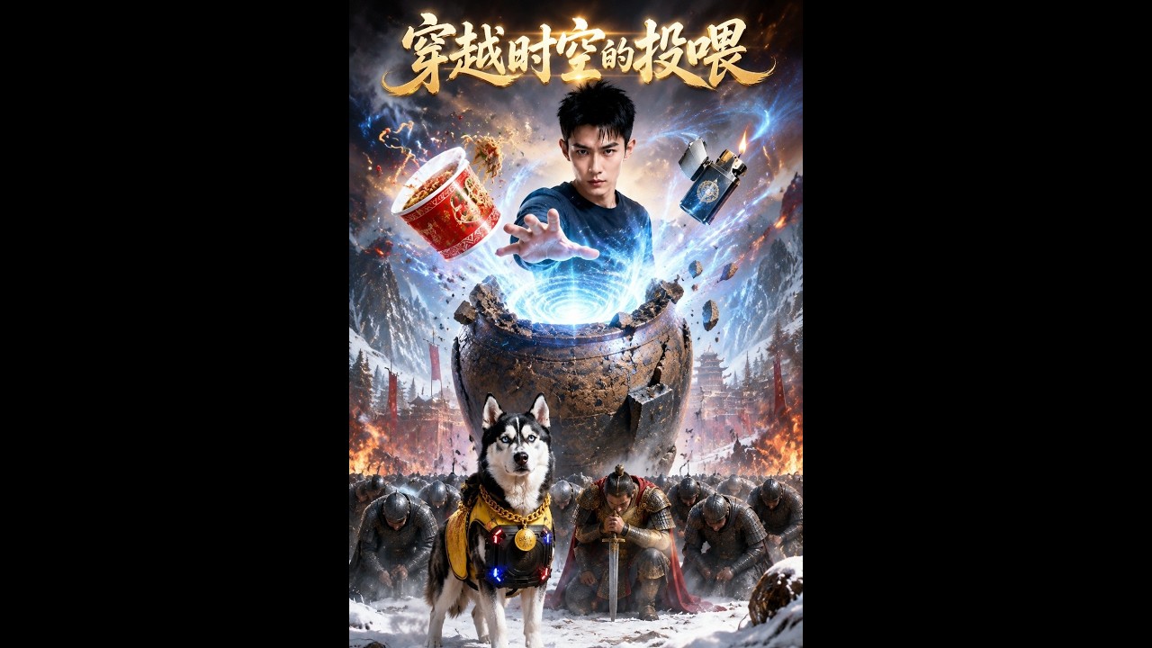 【一口气看完】《穿越时空的投喂》#短剧 #AI短剧 #逆袭 #drama #爽剧 #鲨鱼先生