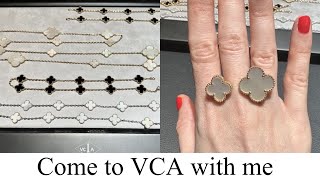 VAN CLEEF AND ARPELS ALHAMBRA SHOPPING VLOG | VCA price increase