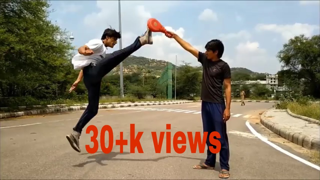 Martial art kicks practicepart1. YouTube