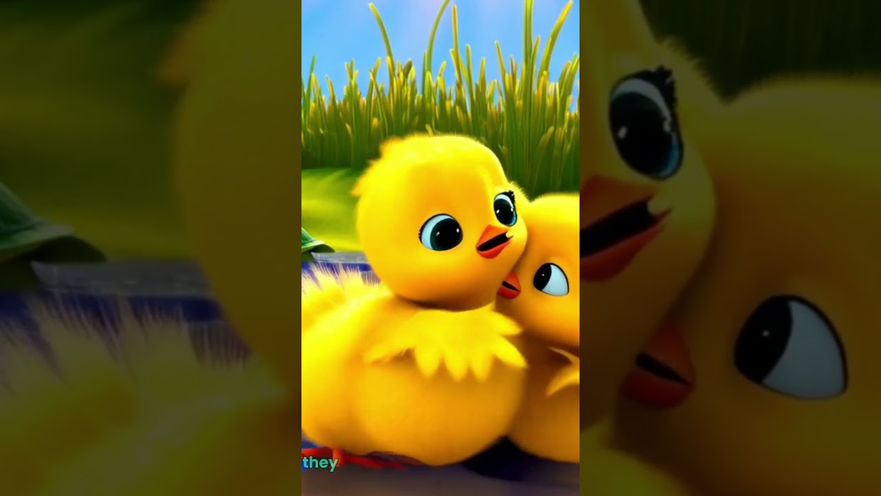 Five Cheeky Chicks Nursery Rhyme | Fun Counting Song for Toddlers & Kids in English