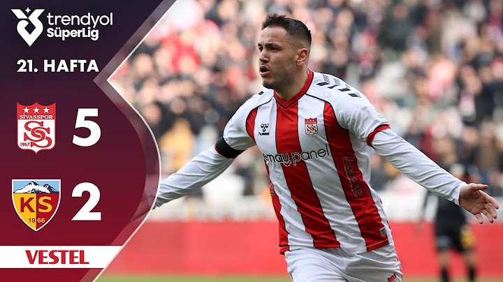 Vestel | Sivasspor (5-2) Kayserispor - Highlights/Özet | Trendyol Süper Lig - 2024/25