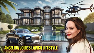 Angelina Jolie's Lifestyle! Net Worth, Car Collection, Mansion, Private Jet.