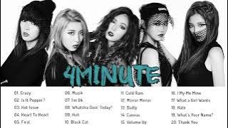 [Full Album] 포미닛 (4minute) Greatest Hits (2009-2016)
