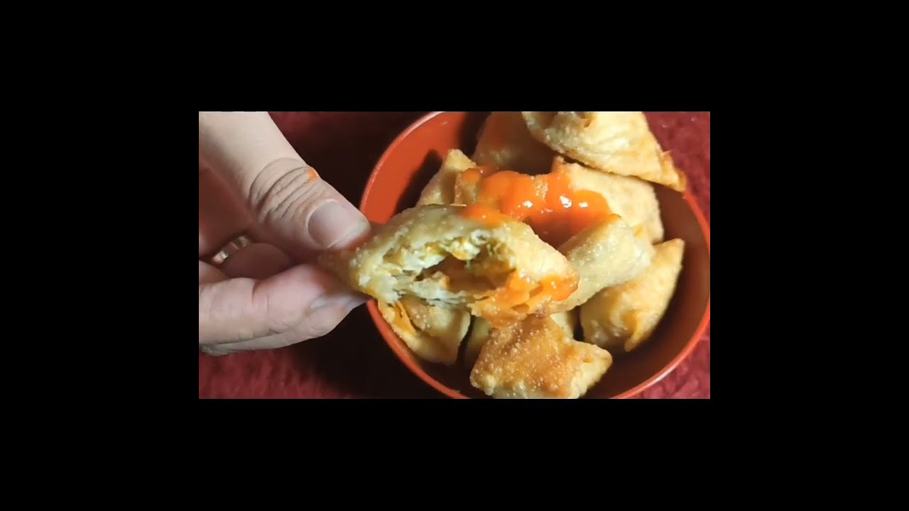 Pangsit Goreng Isi Ayam 😁